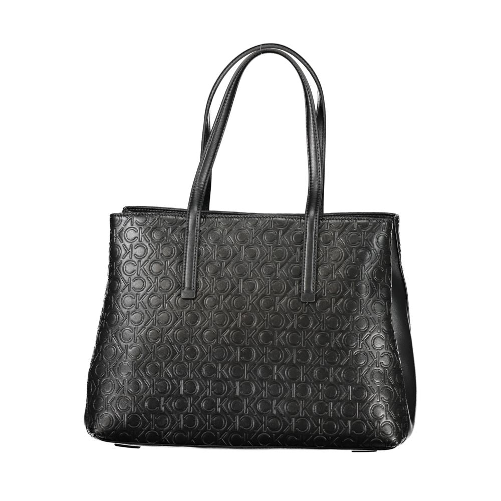 Calvin Klein Siyah Polyester El Çantası